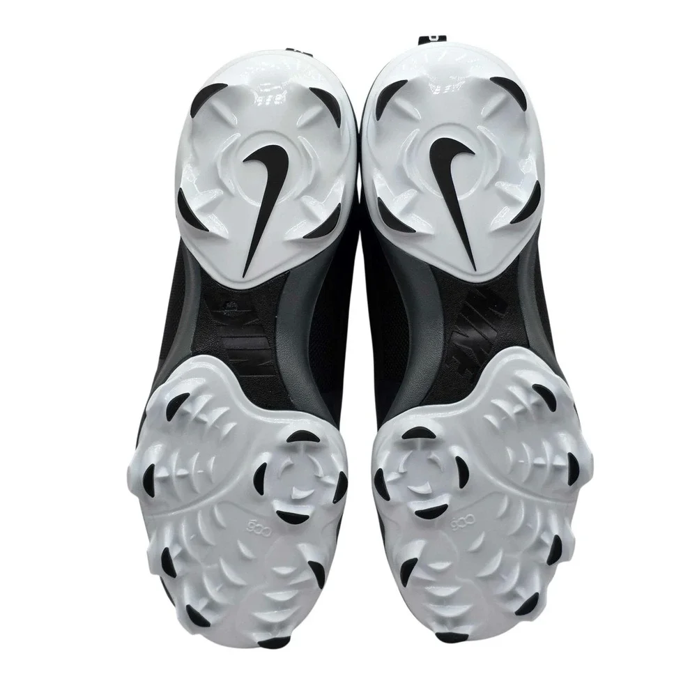 Nike Force Trout 9 Pro MCS Molded Baseball Cleats Mens Size 9 Black Silver NEW